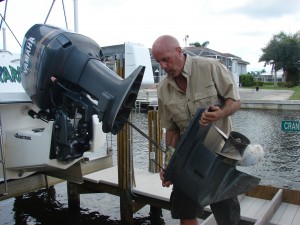 14 Removing Lower unit 1