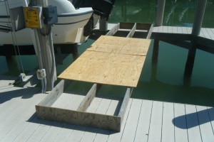 6 Make Platform behind boat 1